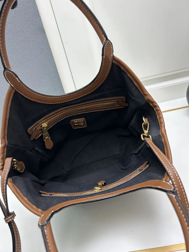 MIU MIU Denim Top Handle Crossbody Bag CL616018 - Image 8