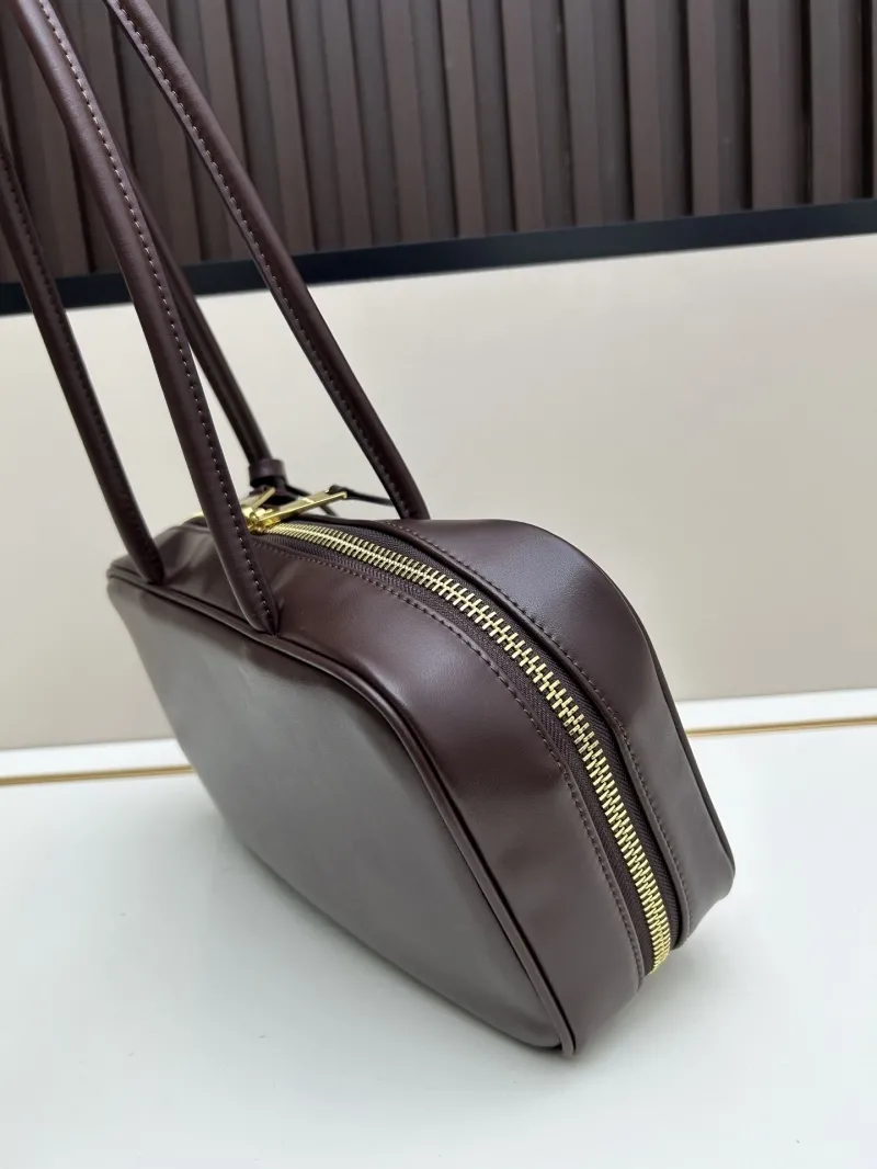 MIU MIU Brown Leather Top Handle Bag 07072 - Image 3