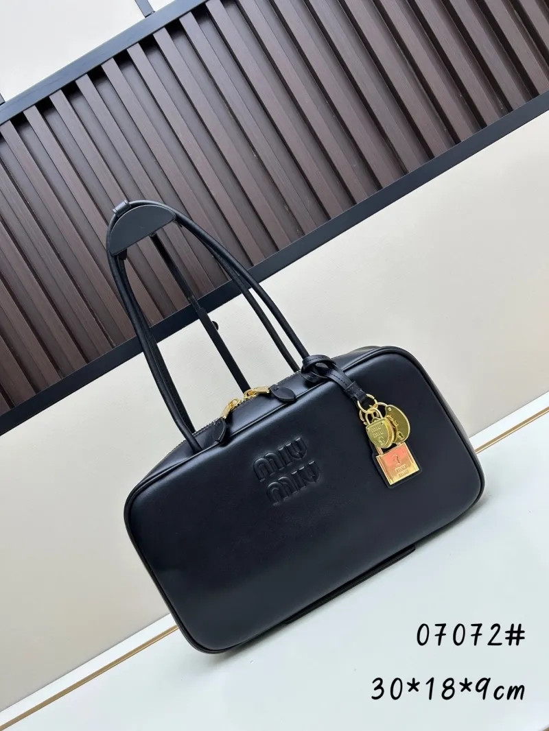 MIU MIU Black Top Handle Bag 07072