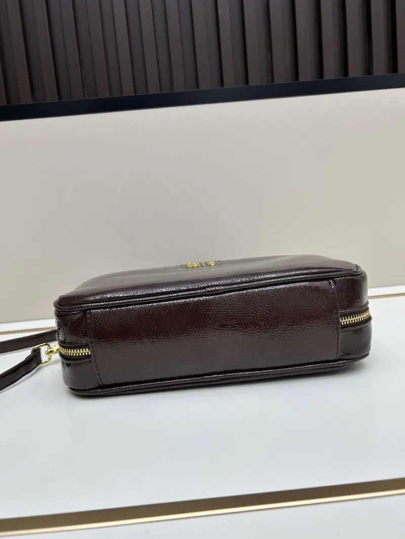 MIU MIU Brown Top Handle Crossbody Bag 2529 - Image 5