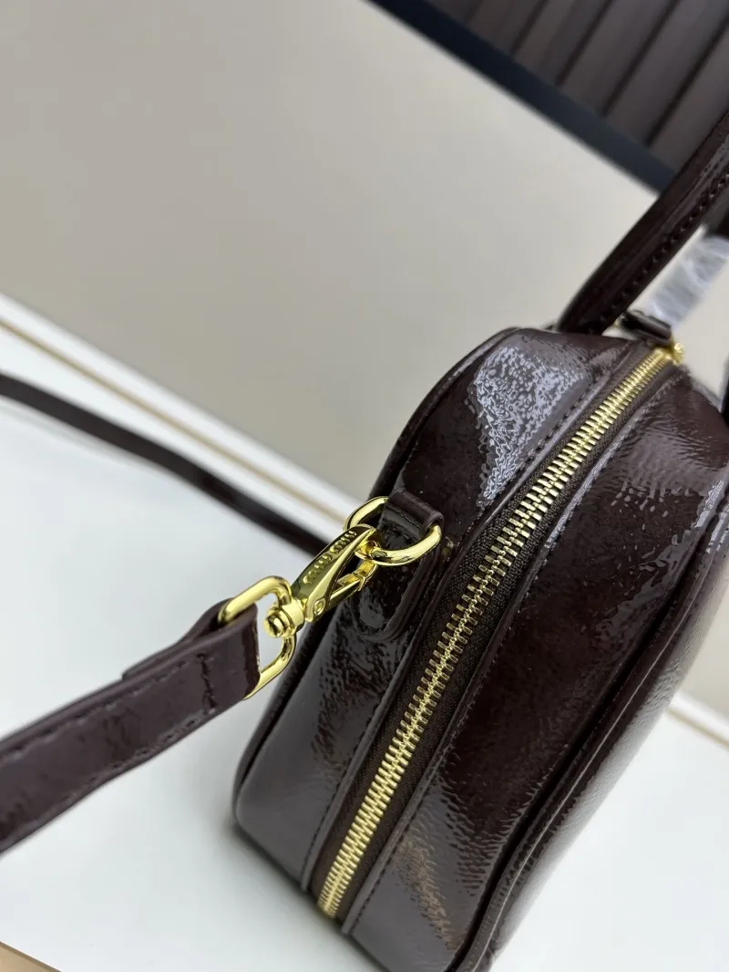 MIU MIU Brown Top Handle Crossbody Bag 2529 - Image 6