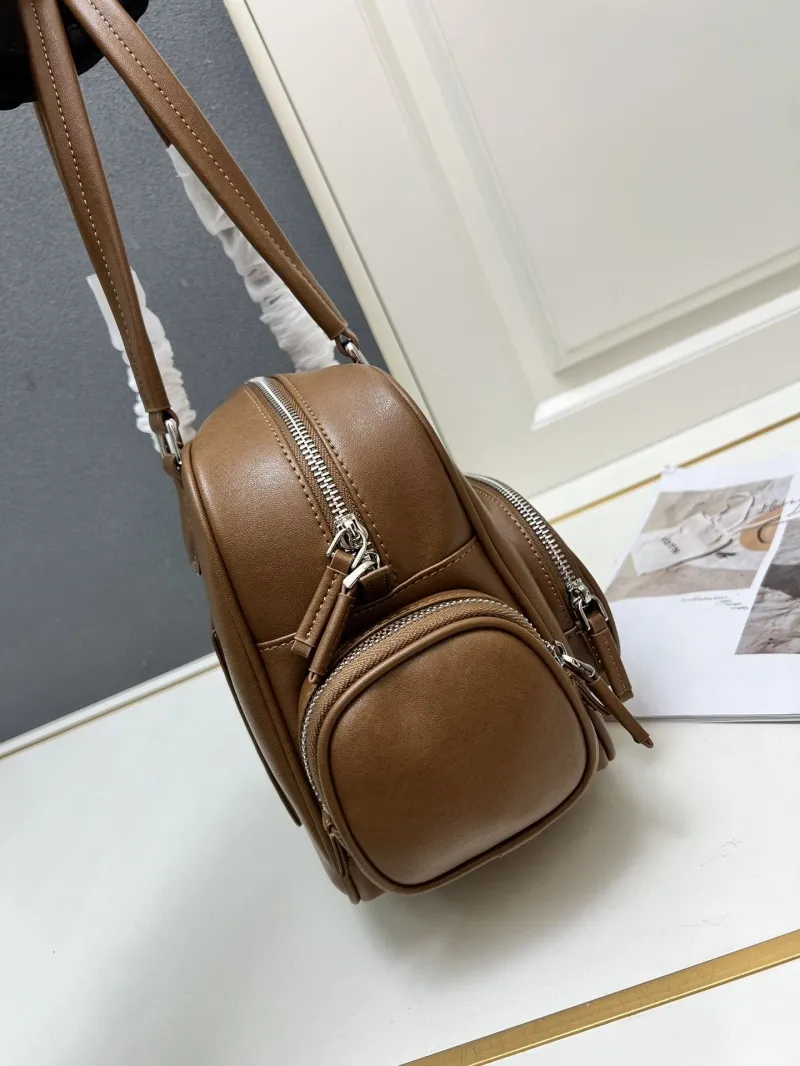 Miu Miu Brown Top Handle Bag 885 - Image 4
