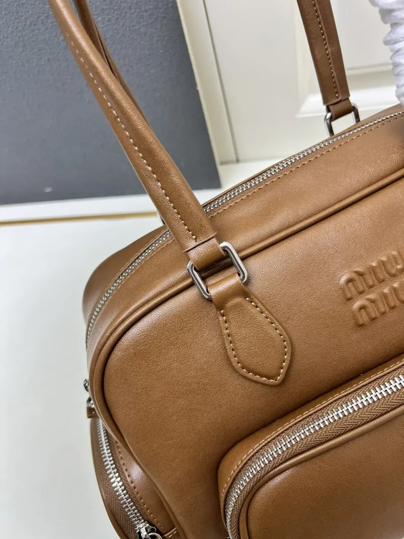 Miu Miu Brown Top Handle Bag 885 - Image 9