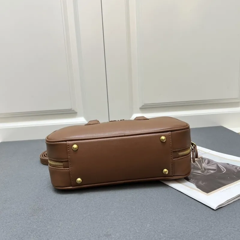 Alternative view of MIU MIU Brown Medium Top Handle Bag 7004SQ