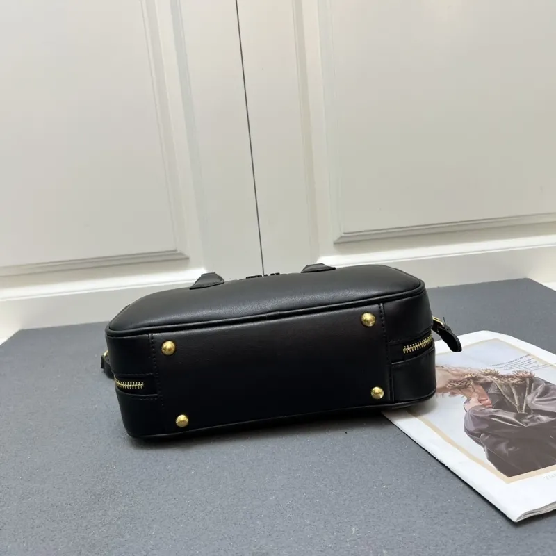 MIU MIU Black Medium Top Handle Bag 7004SQ - Image 7