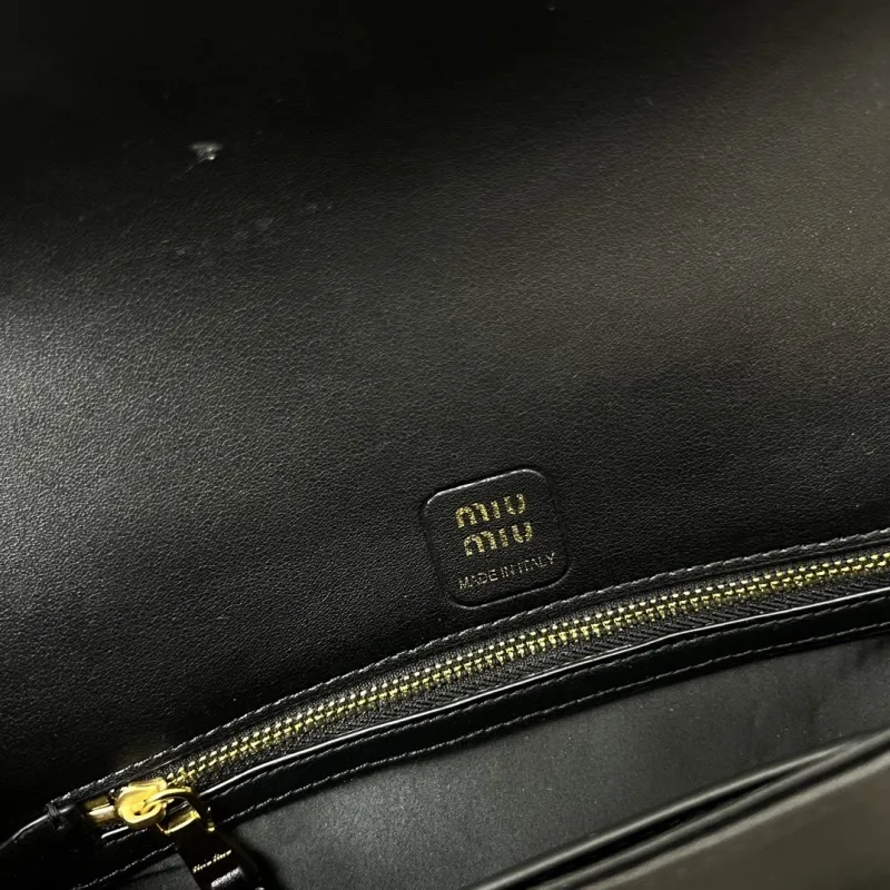 Alternative view of MIU MIU Black Top Handle Bag 7007SQ