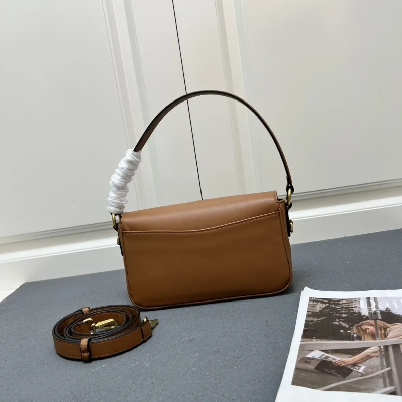 MIU MIU Brown Top Handle Shoulder Bag 7007SQ - Image 6