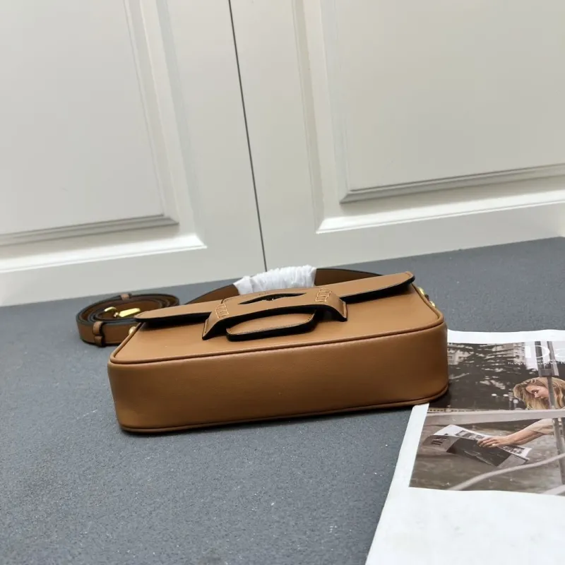 MIU MIU Brown Top Handle Shoulder Bag 7007SQ - Image 8