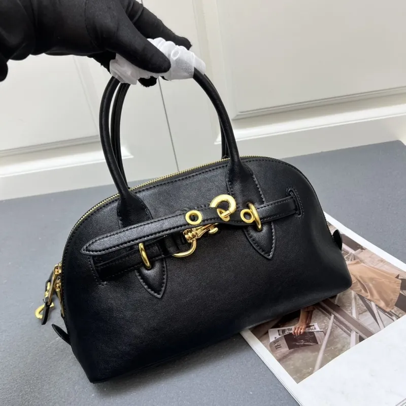 MIU MIU Black Top Handle Bag 7001SQ - Image 3