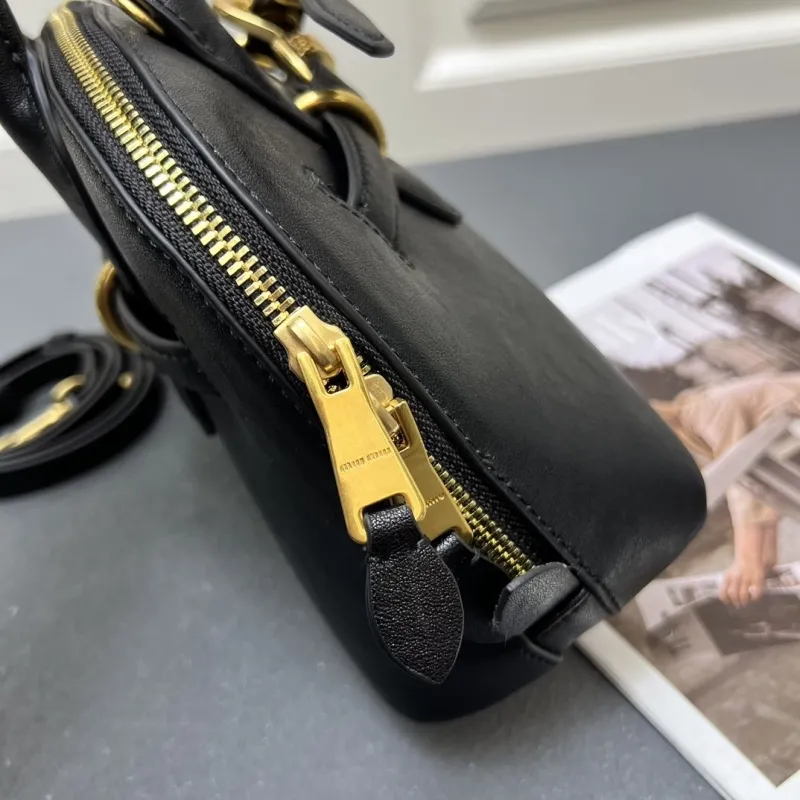 MIU MIU Black Top Handle Bag 7001SQ - Image 5