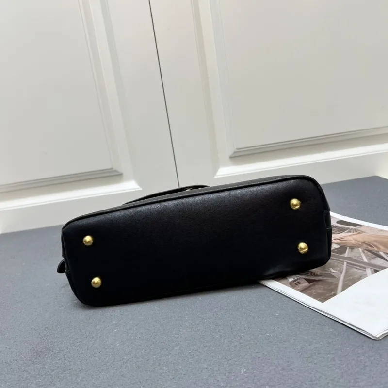 MIU MIU Black Top Handle Bag 7001SQ - Image 7