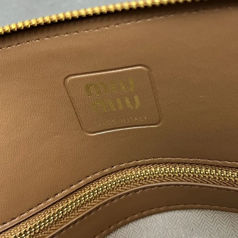 MIU MIU Brown Top Handle Bag 7001SQ - Image 9