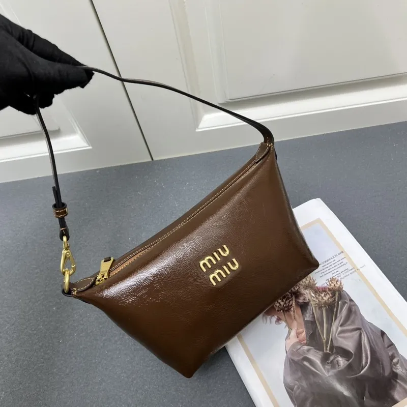 Miu Miu Brown Top Handle Bag 919