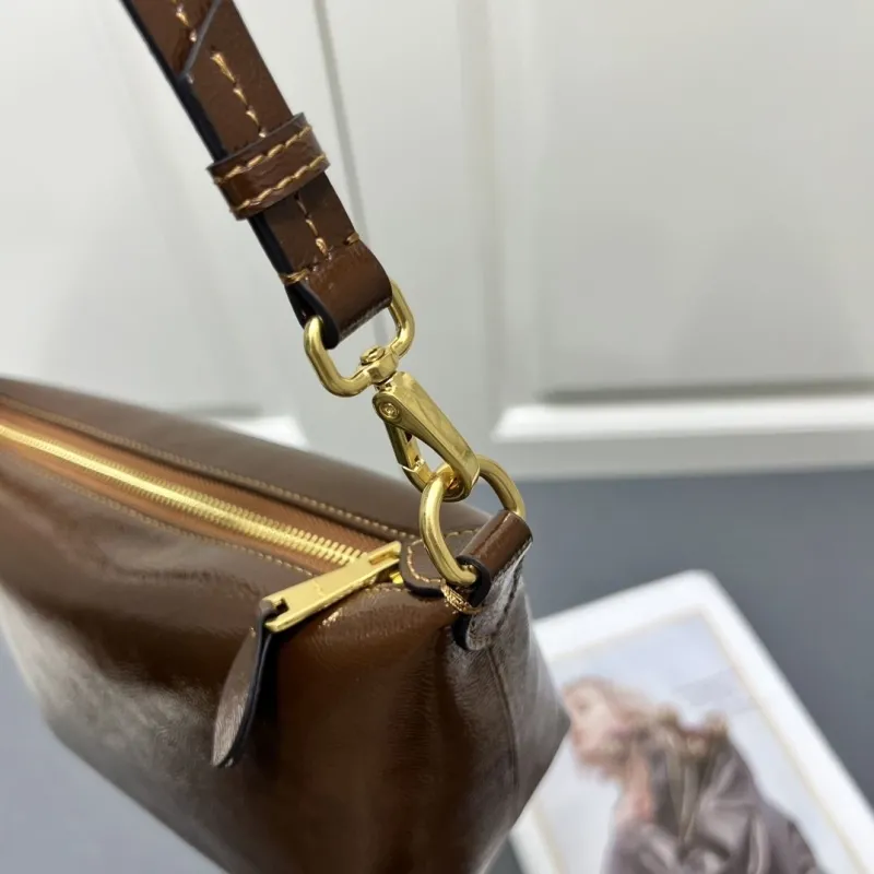 Miu Miu Brown Top Handle Bag 919 - Image 5