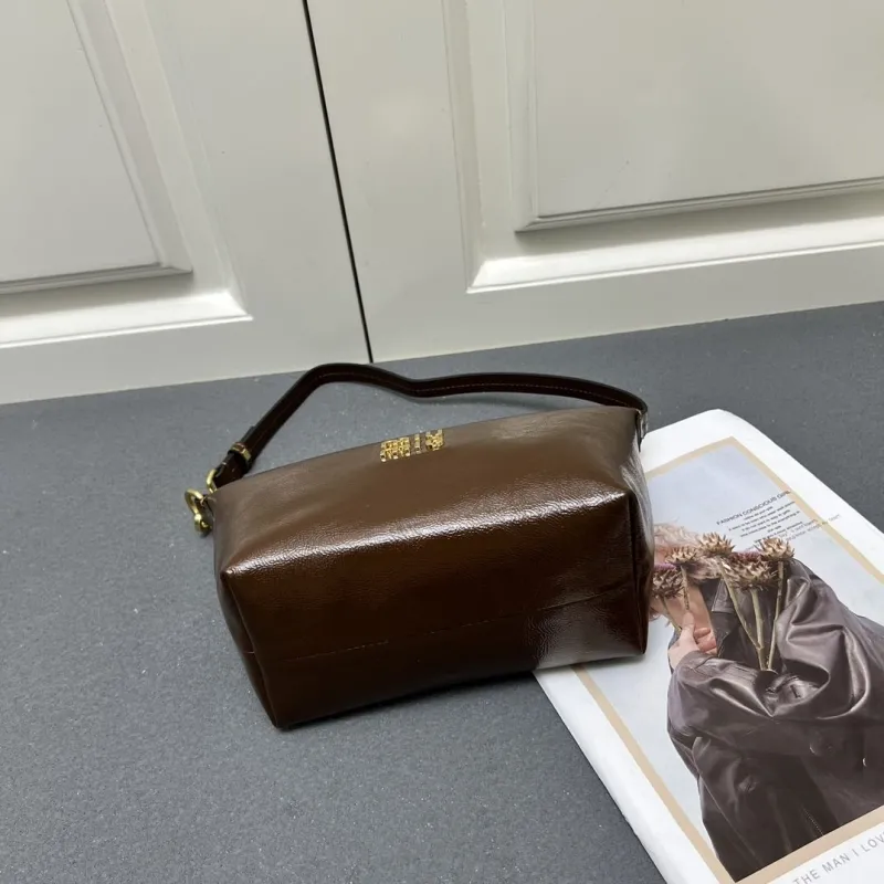 Miu Miu Brown Top Handle Bag 919 - Image 7