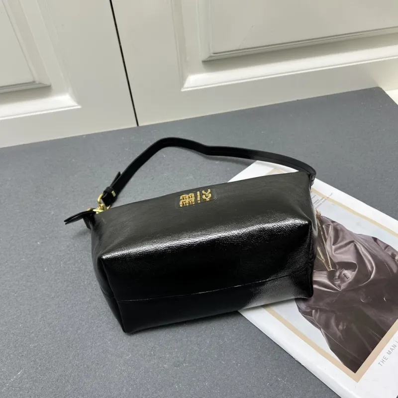 Miu Miu Black Top Handle Bag 920 - Image 4