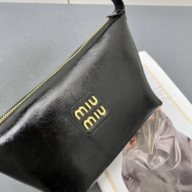 Miu Miu Black Top Handle Bag 920 - Image 5