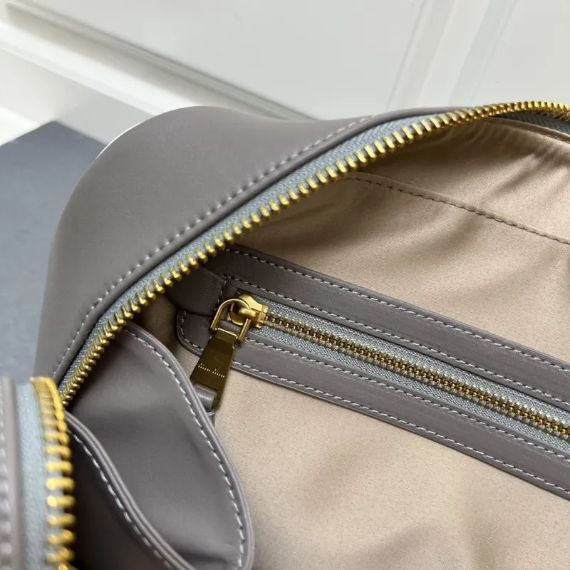 Alternative view of MIU MIU Gray Top Handle Bag Y117