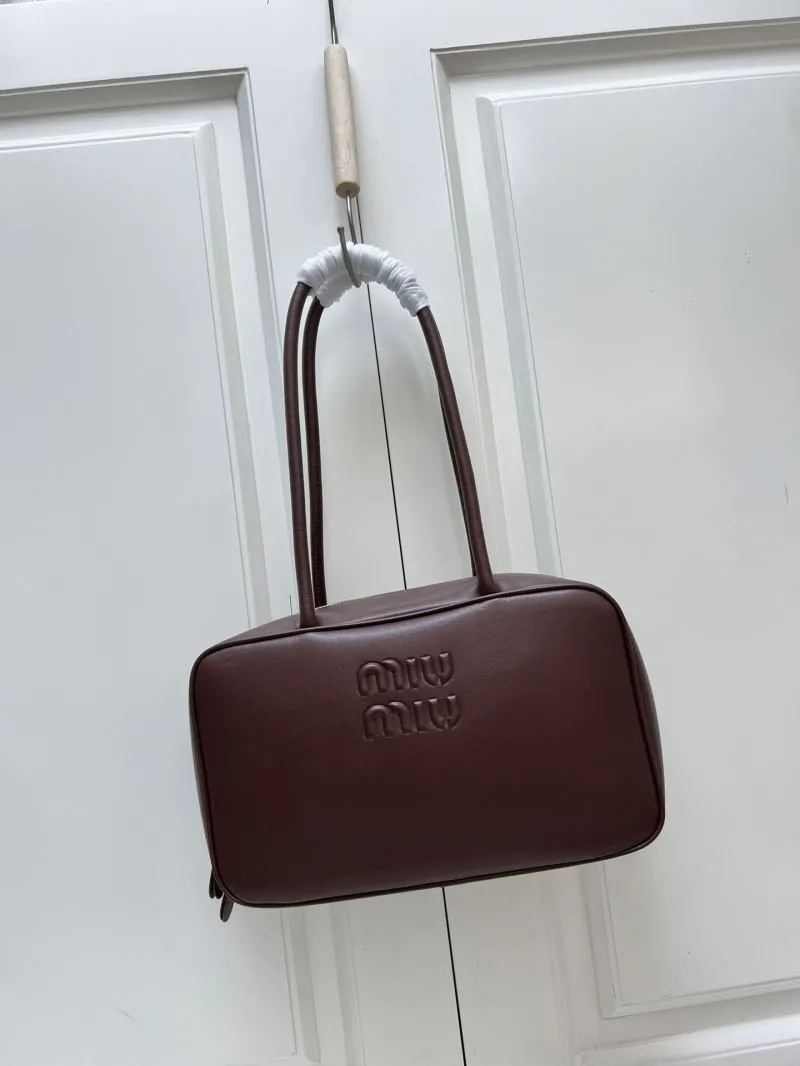 Miu Miu Brown Top Handle Bag 958