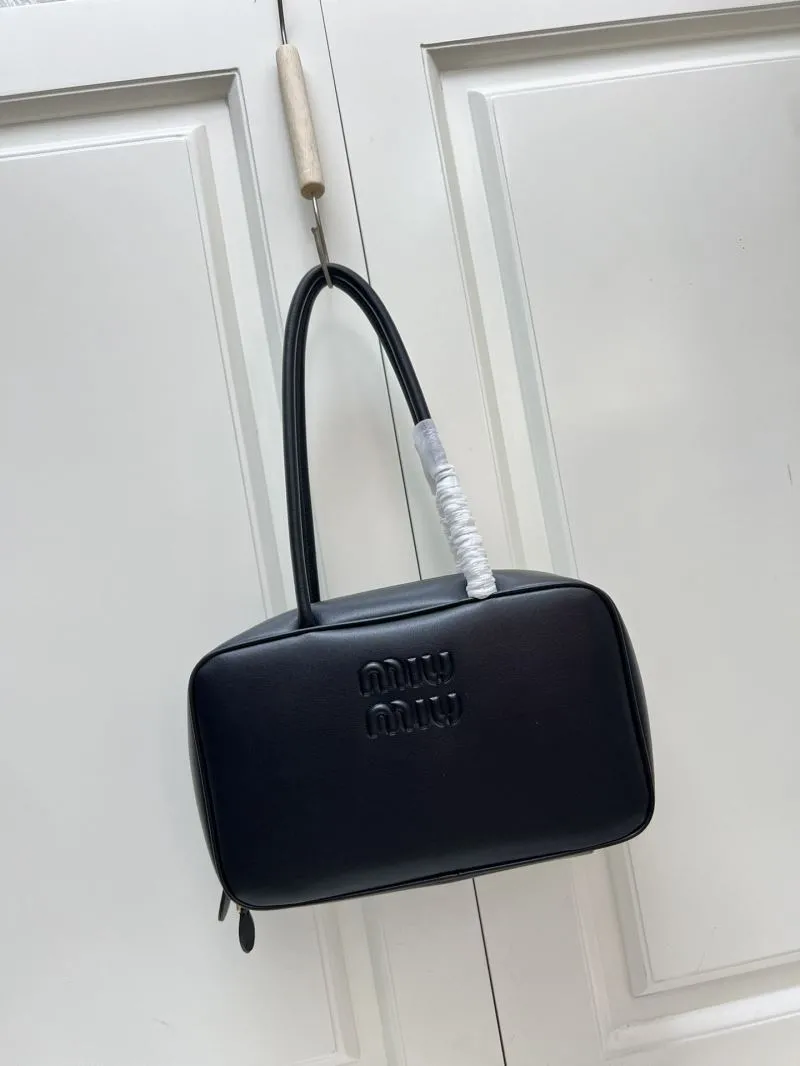 MIU MIU Black Top Handle Bag 960