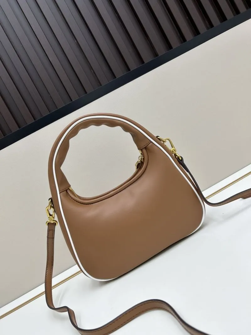 MIU MIU Brown Top Handle Crossbody Bag 02026 - Image 3