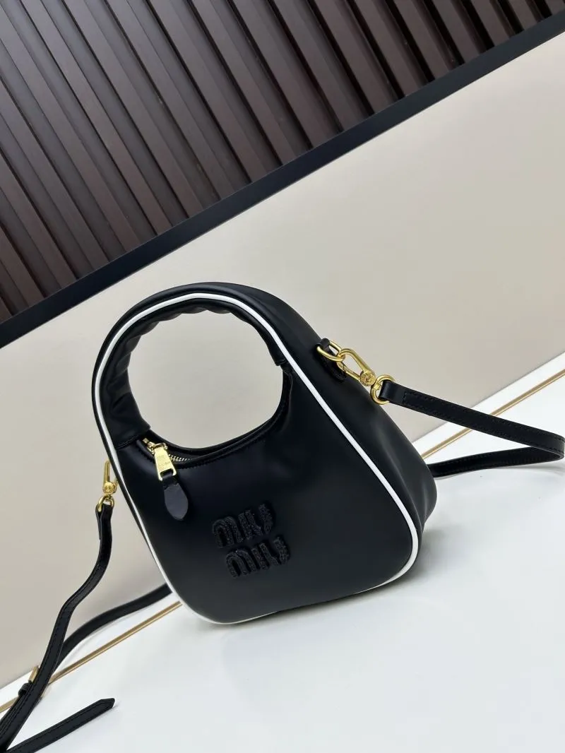 Alternative view of MIU MIU Black Top Handle Crossbody Bag 02026