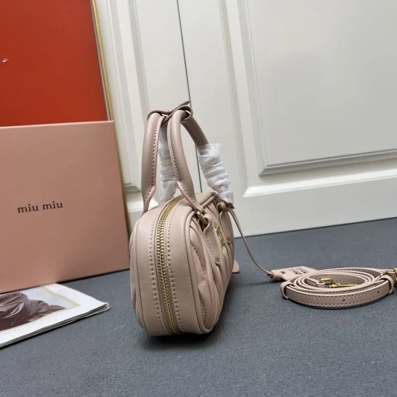 Miu Miu 5BP088 Light Pink Top Handle Crossbody Bag - Image 5