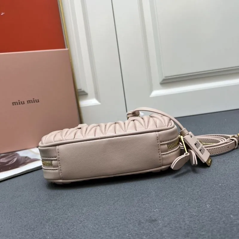 Miu Miu 5BP088 Light Pink Top Handle Crossbody Bag - Image 7