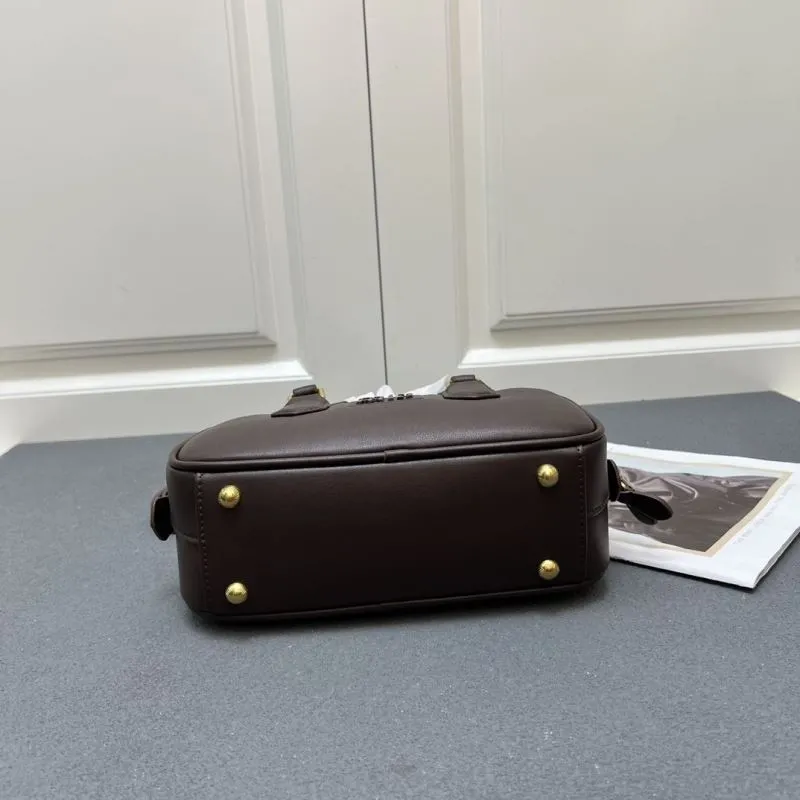 Miu Miu 7003SQ Small Dark Brown Top Handle Bag - Image 7