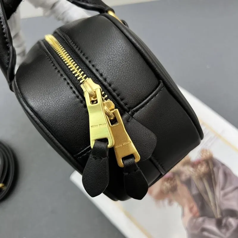 Miu Miu Small Black Top Handle Bag 7003SQ - Image 4