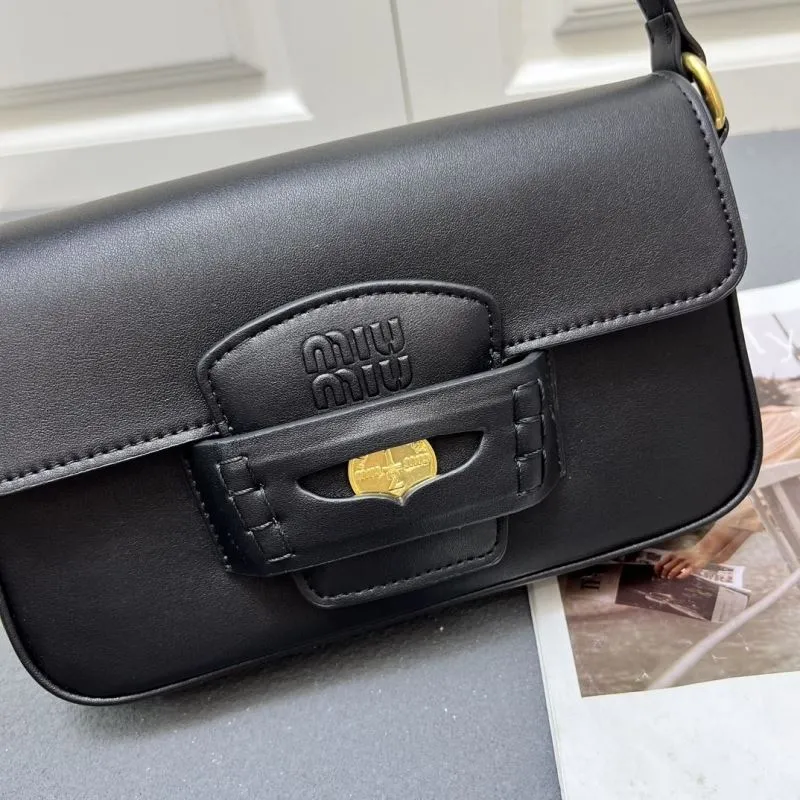Miu Miu Black Top Handle Bag 7007SQ - Image 4