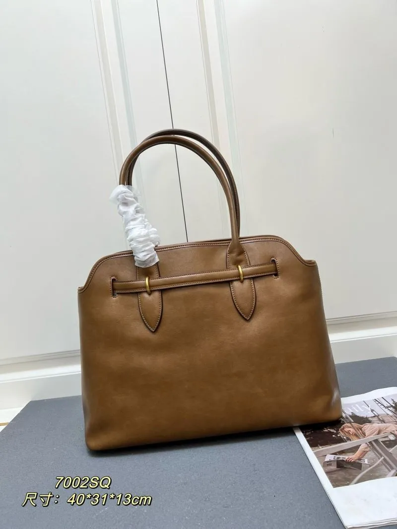 Alternative view of Miu Miu Brown Leather Top Handle Bag 7002SQ