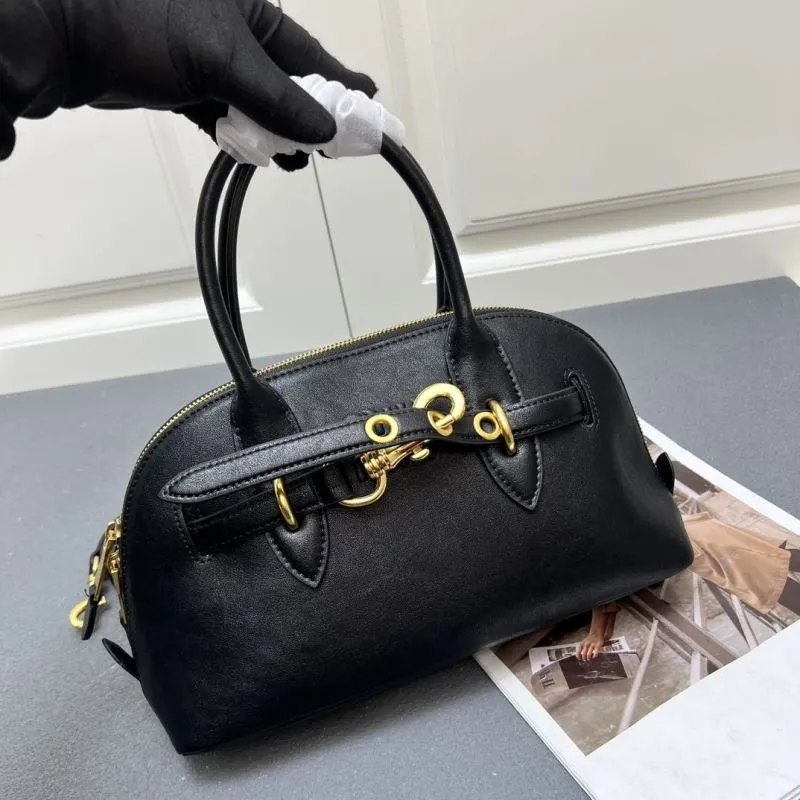 MIU MIU Black Top Handle Bag 7001SQ - Image 3