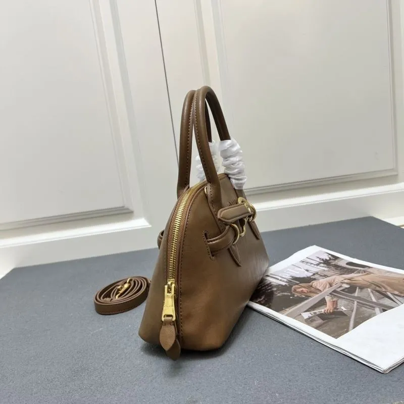 MIU MIU Brown Top Handle Bag 7001SQ - Image 6