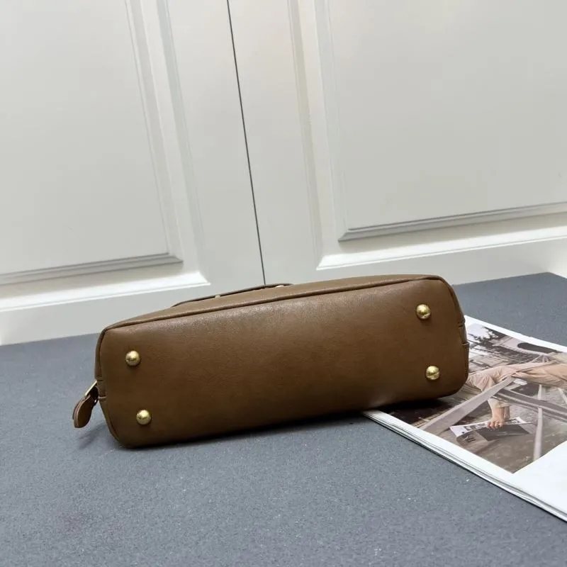 MIU MIU Brown Top Handle Bag 7001SQ - Image 7