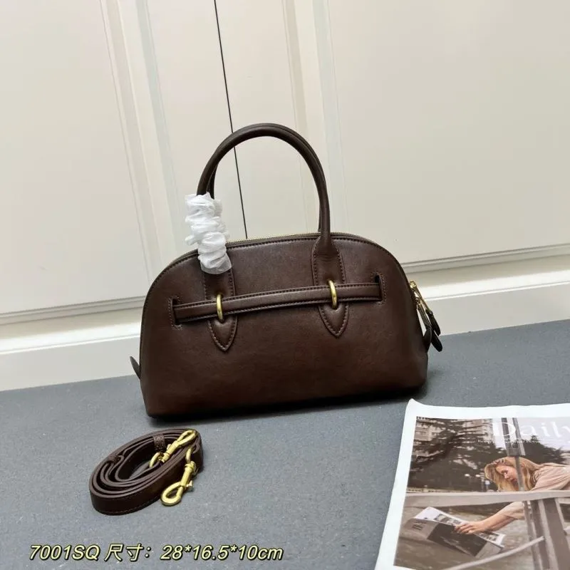 Alternative view of MIU MIU Brown Leather Top Handle Bag 7001SQ