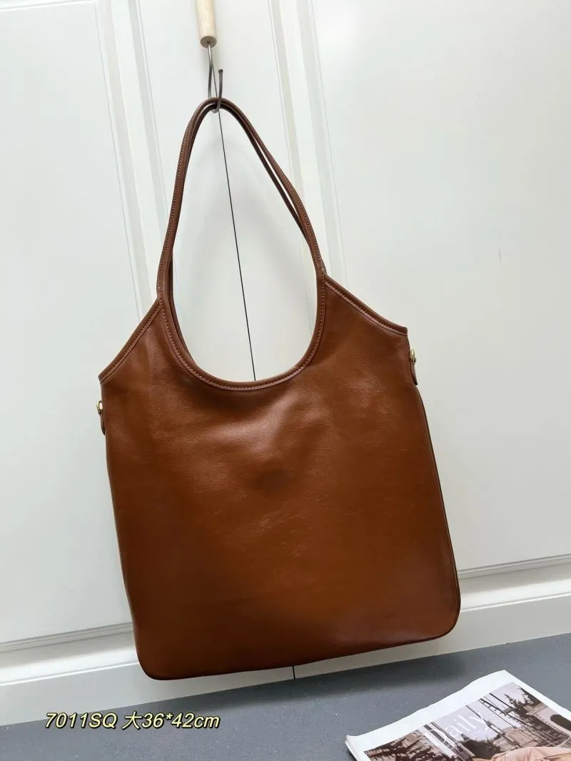 Alternative view of MIU MIU Brown Leather Hobo Tote Bag 7011SQ