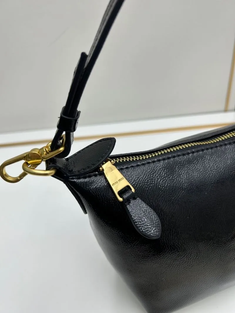 MIU MIU Black Top Handle Bag 02023 - Image 6