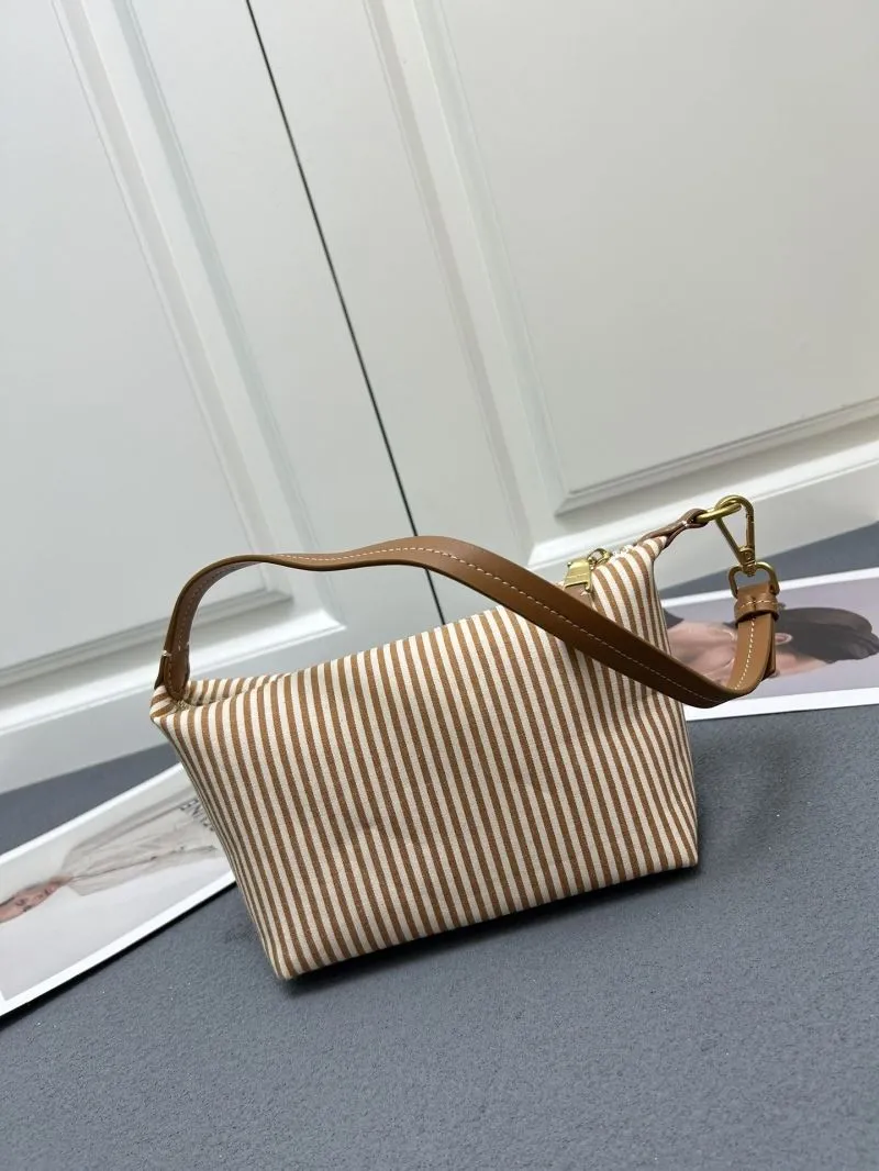 Alternative view of MIU MIU Striped Top Handle Bag 5NE581