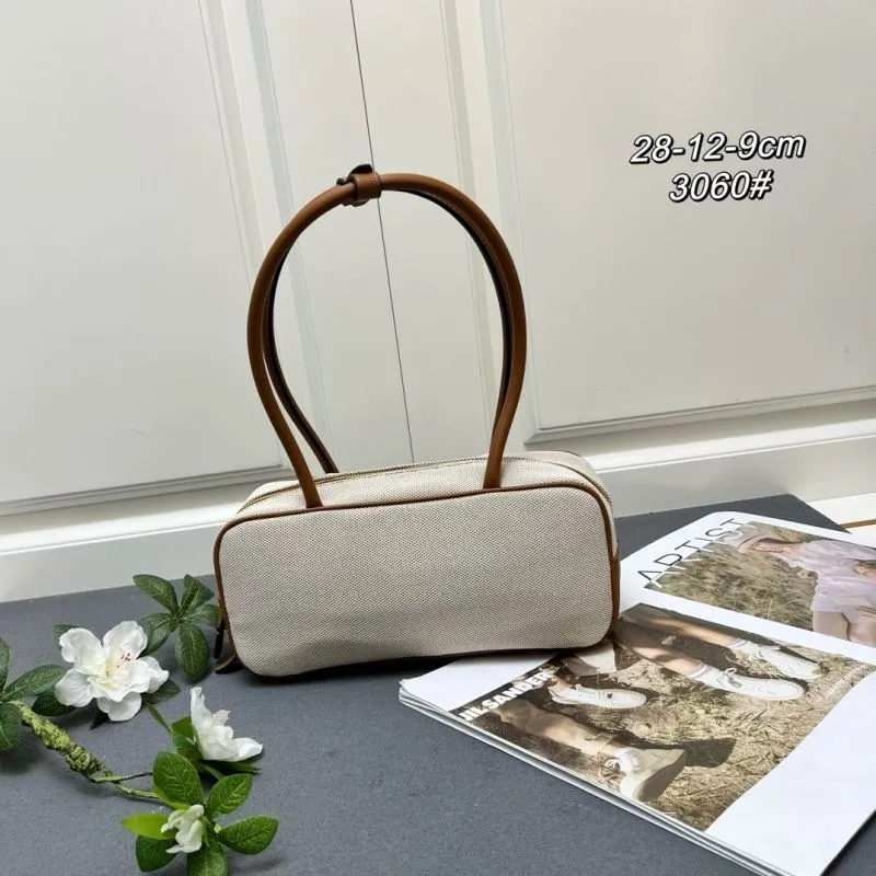 MIU MIU Beige Brown Top Handle Bag 3060 - Image 3
