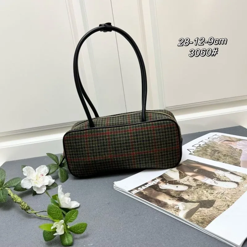 MIU MIU Plaid Top Handle Bag 3060 - Image 3