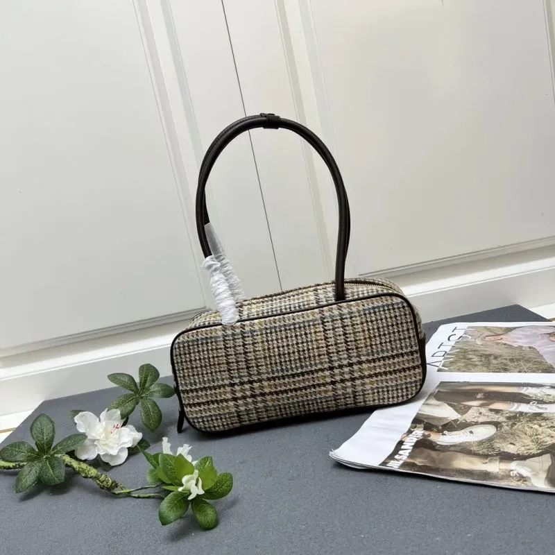 Alternative view of MIU MIU Houndstooth Top Handle Bag 1075
