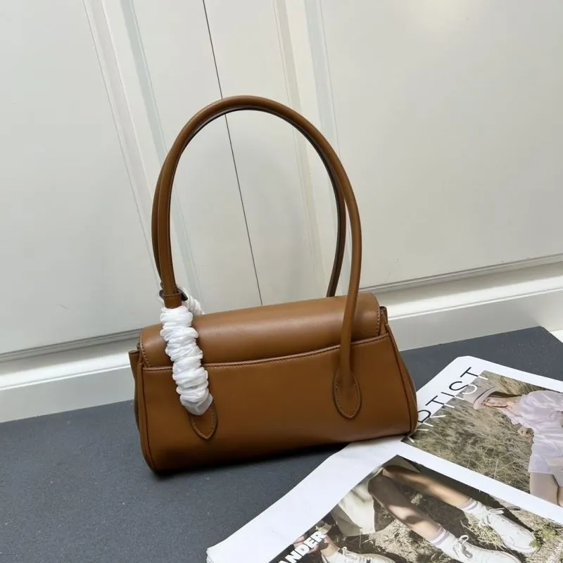 MIU MIU Brown Top Handle Bag 5BD265 - Image 6
