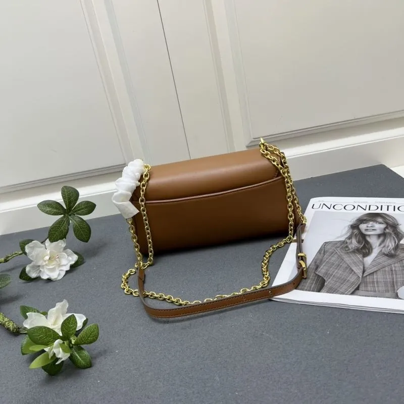 MIU MIU Brown Top Handle Bag 5BD266 24cm - Image 9