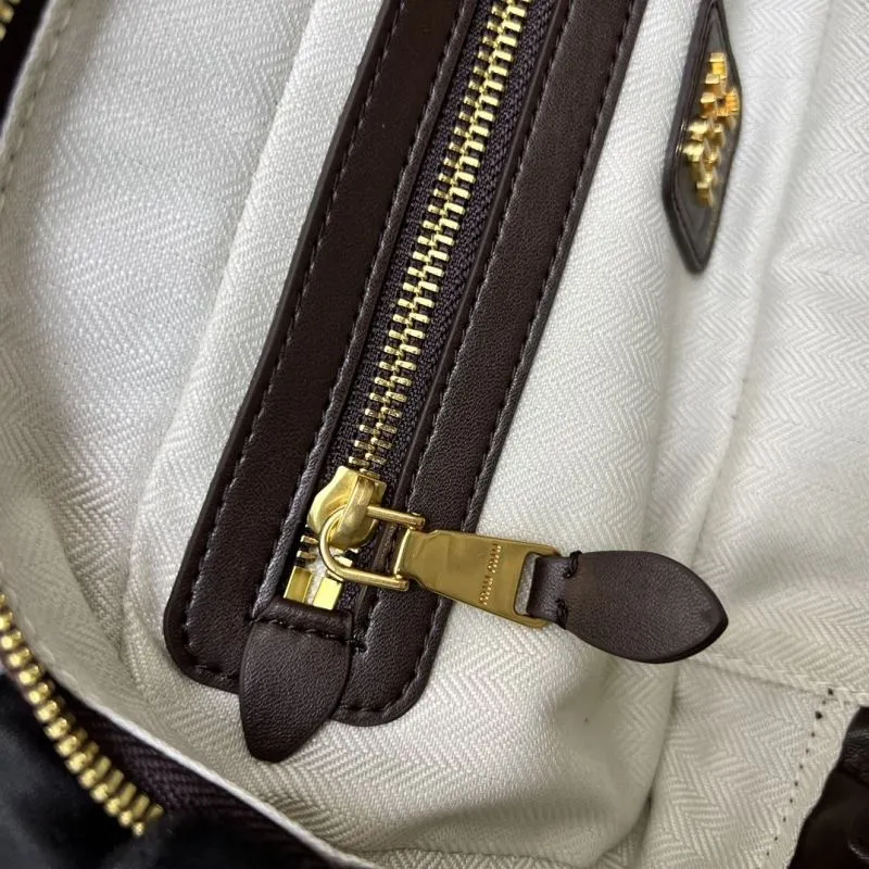 MIU MIU Dark Brown Top Handle Bag 3060 - Image 10