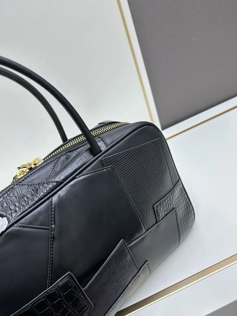 MIU MIU Black Top Handle Bag 1108 - Image 5