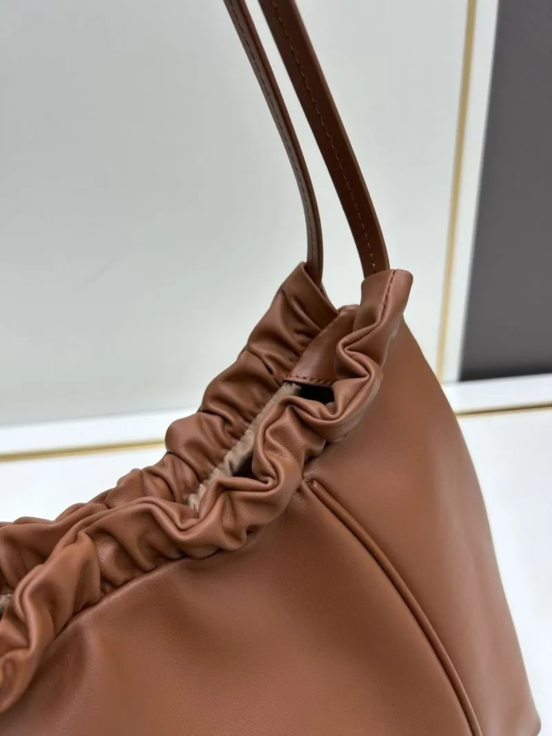 Miu Miu Brown Top Handle Shoulder Bag 07035 - Image 5