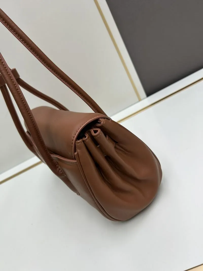 MIU MIU Brown Leather Shoulder Bag 07034 - Image 3
