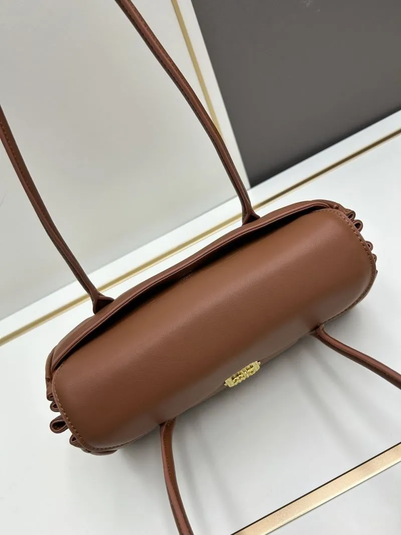 MIU MIU Brown Leather Shoulder Bag 07034 - Image 7
