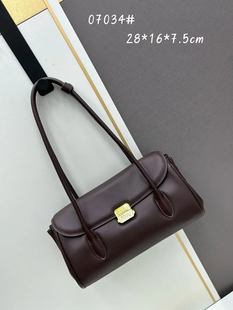 MIU MIU Brown Top Handle Shoulder Bag 07034